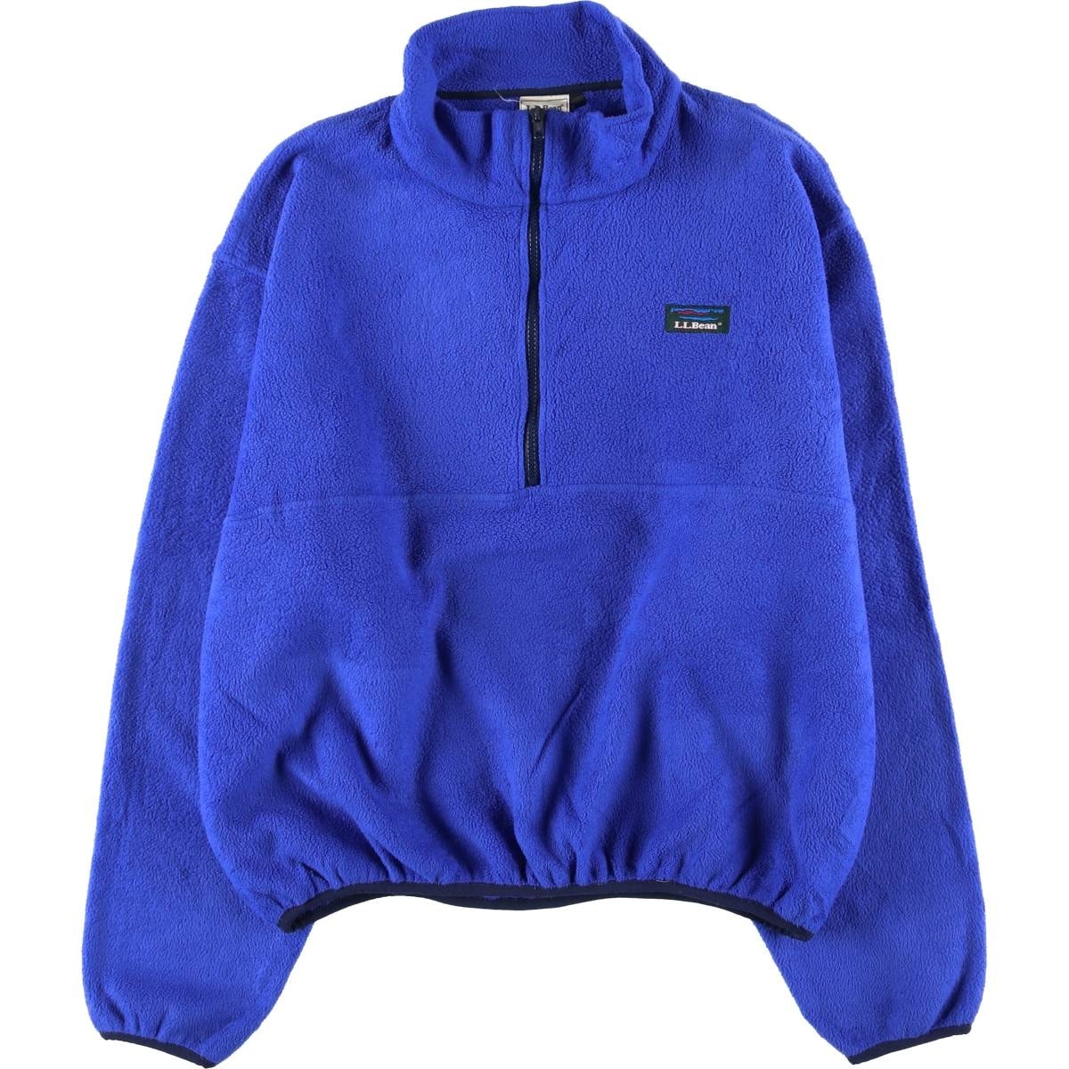 古着 70~80年代 エルエルビーン L.L.Bean ハーフジップ フリースプルオーバー メンズXL相当 ヴィンテージ/eaa619410
