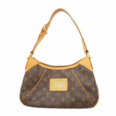 【6de5721】ルイヴィトン ショルダーバッグ モノグラム テムズPM M56384 ブラウン【中古】レディース