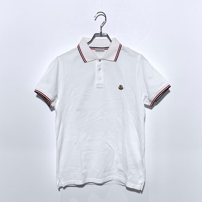MONCLER MAGRIA POLO MANICA CORTA White
