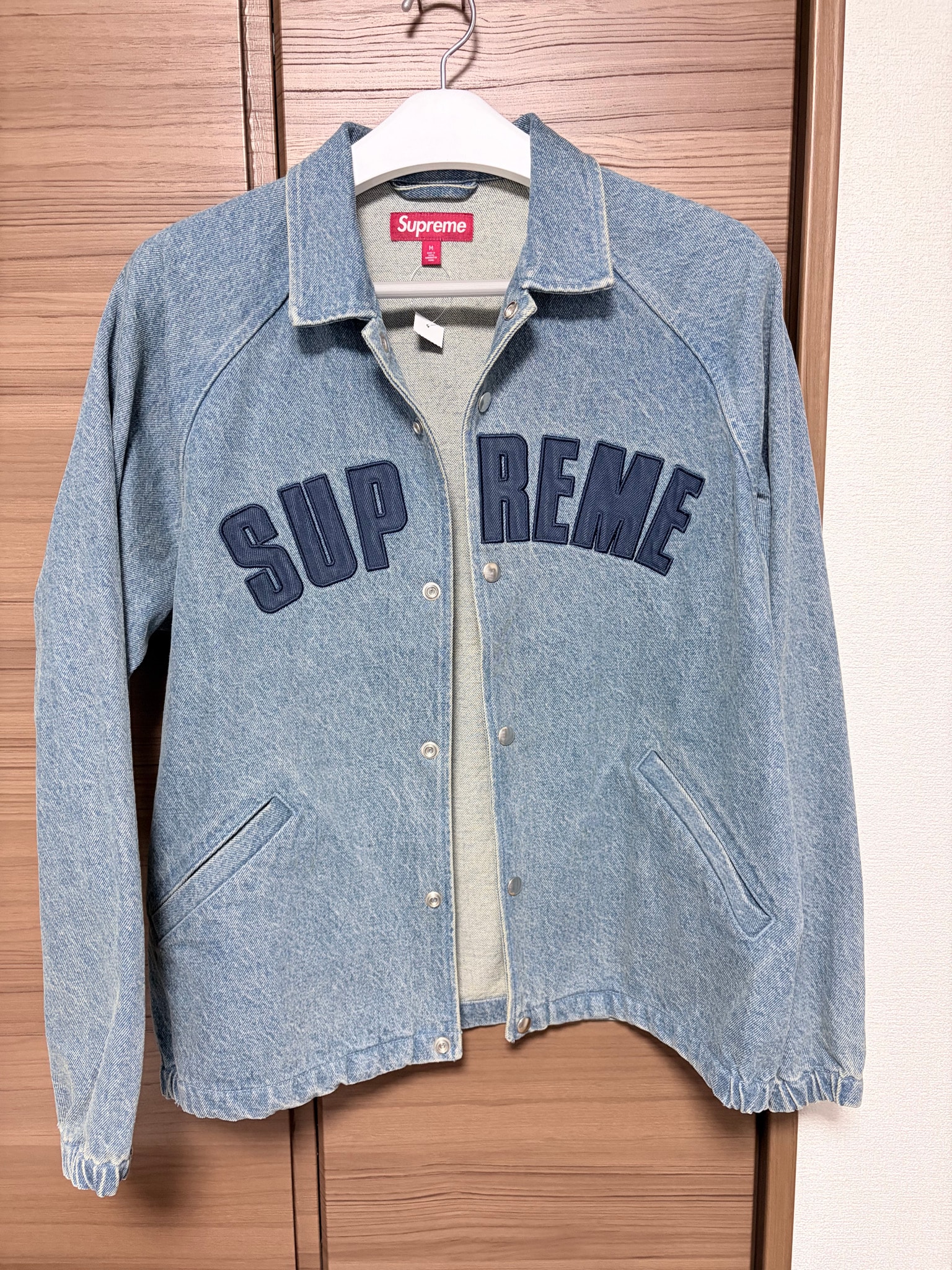 Supreme Arc Denim Coaches Jacket "Washed Indigo"