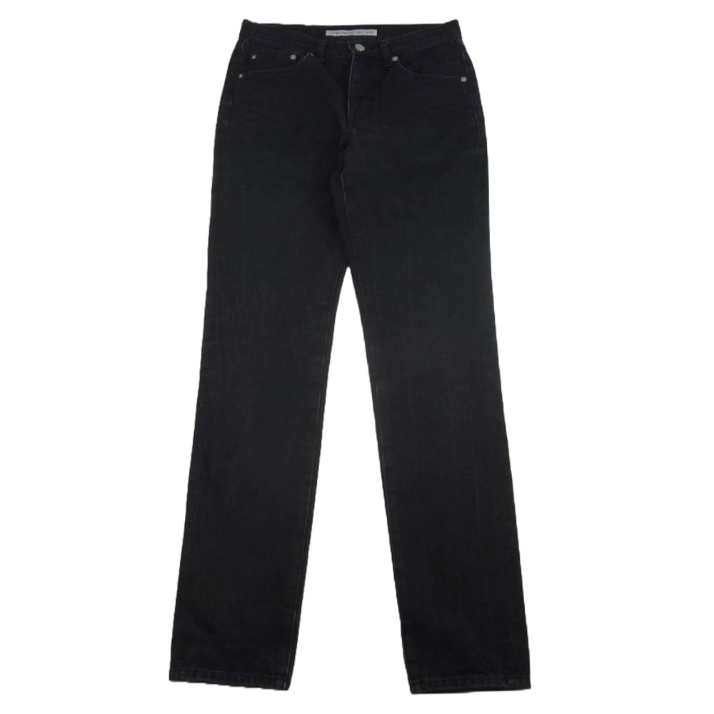 JOHN LAWRENCE SULLIVAN ジョンローレンスサリバン デニムパンツ JLS-02-10 RIGID DENIM STRAIGHT PANTS ブラック系 44【中古】