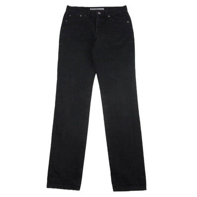 JOHN LAWRENCE SULLIVAN ジョンローレンスサリバン デニムパンツ JLS-02-10 RIGID DENIM STRAIGHT PANTS ブラック系 44【中古】