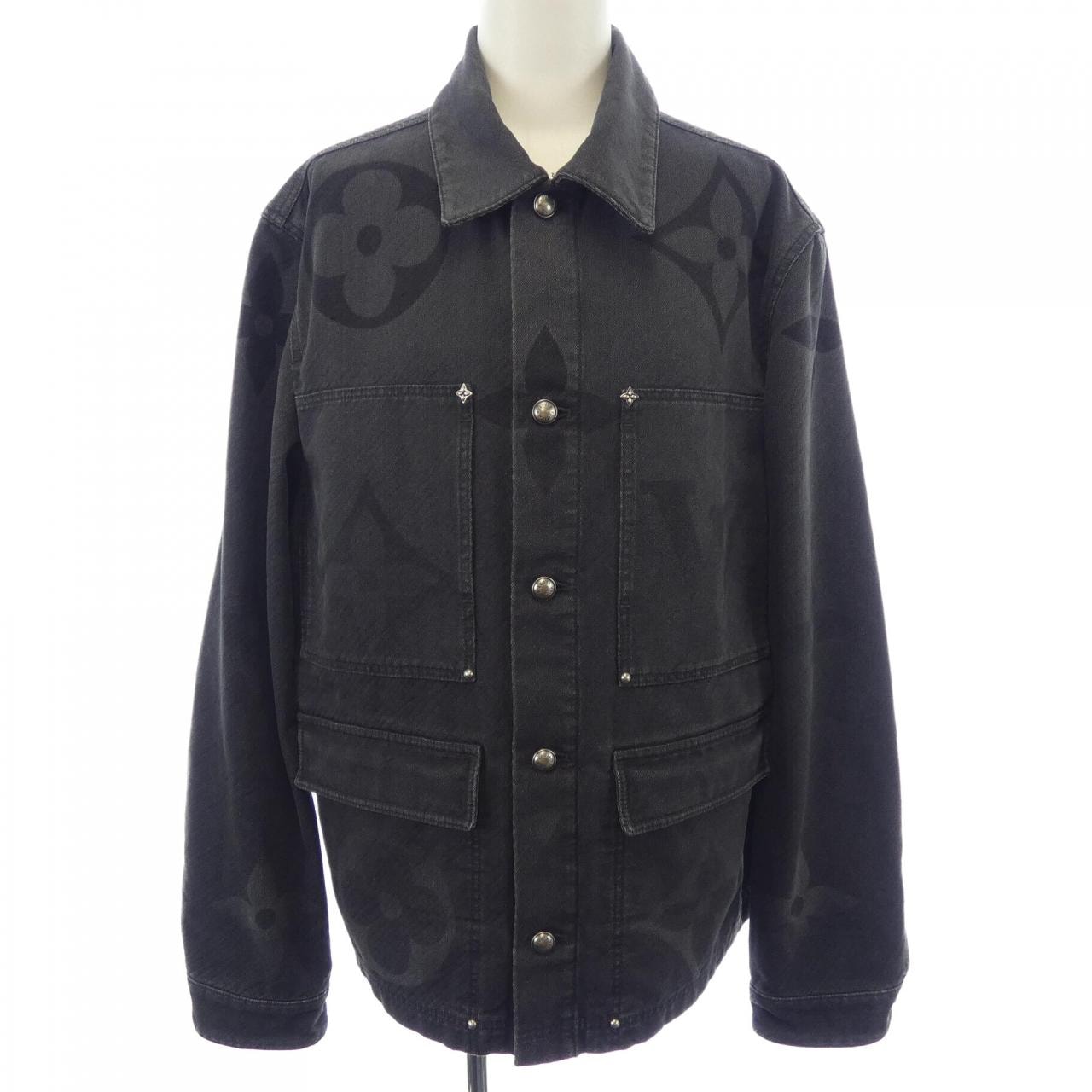 ルイヴィトン LOUIS VUITTON モノグラムデニムブルゾン HSA15WOWZ デニムジャケット