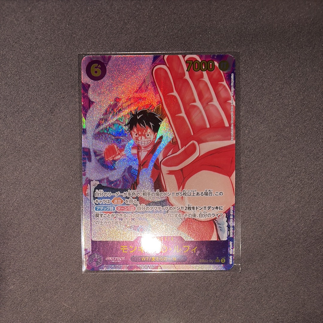 PSA10】モンキー・D・ルフィ SEC-P [EB02-061](エクストラブースター