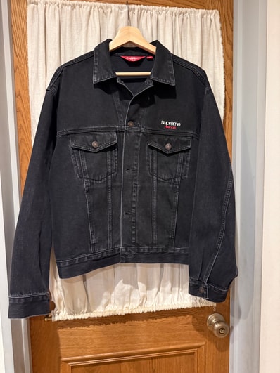Supreme Denim Trucker Jacket "Black" (26SS)
