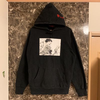 Supreme / AKIRA Arm Hooded Sweatshirt "Black"