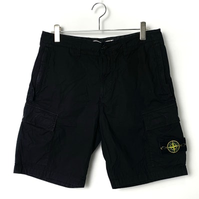 Stone Island L0803 Bermuda Shorts - 21SS "Black"