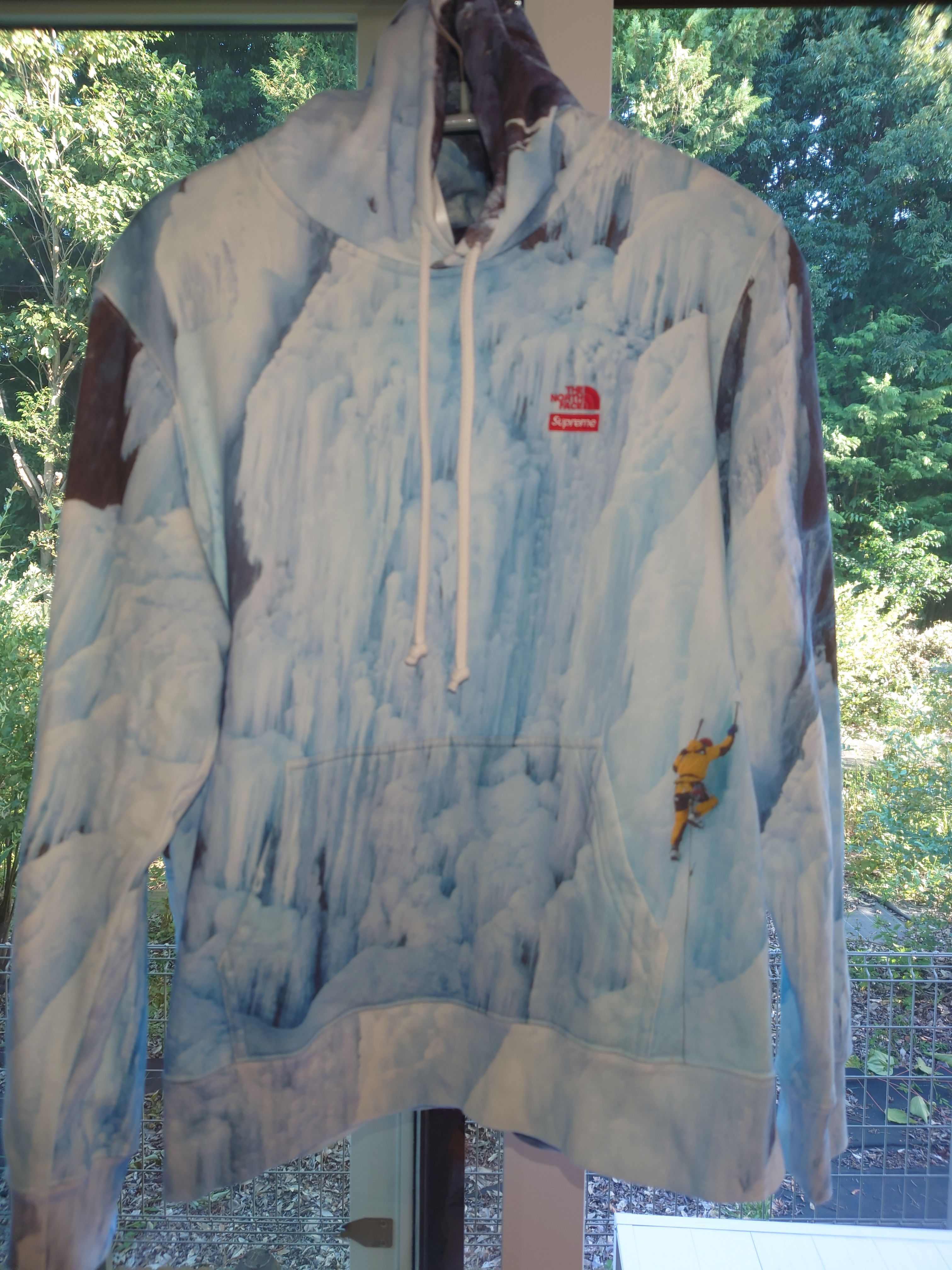 Supreme x The North Face Ice Climb Hooded Sweatshirt "Multi"