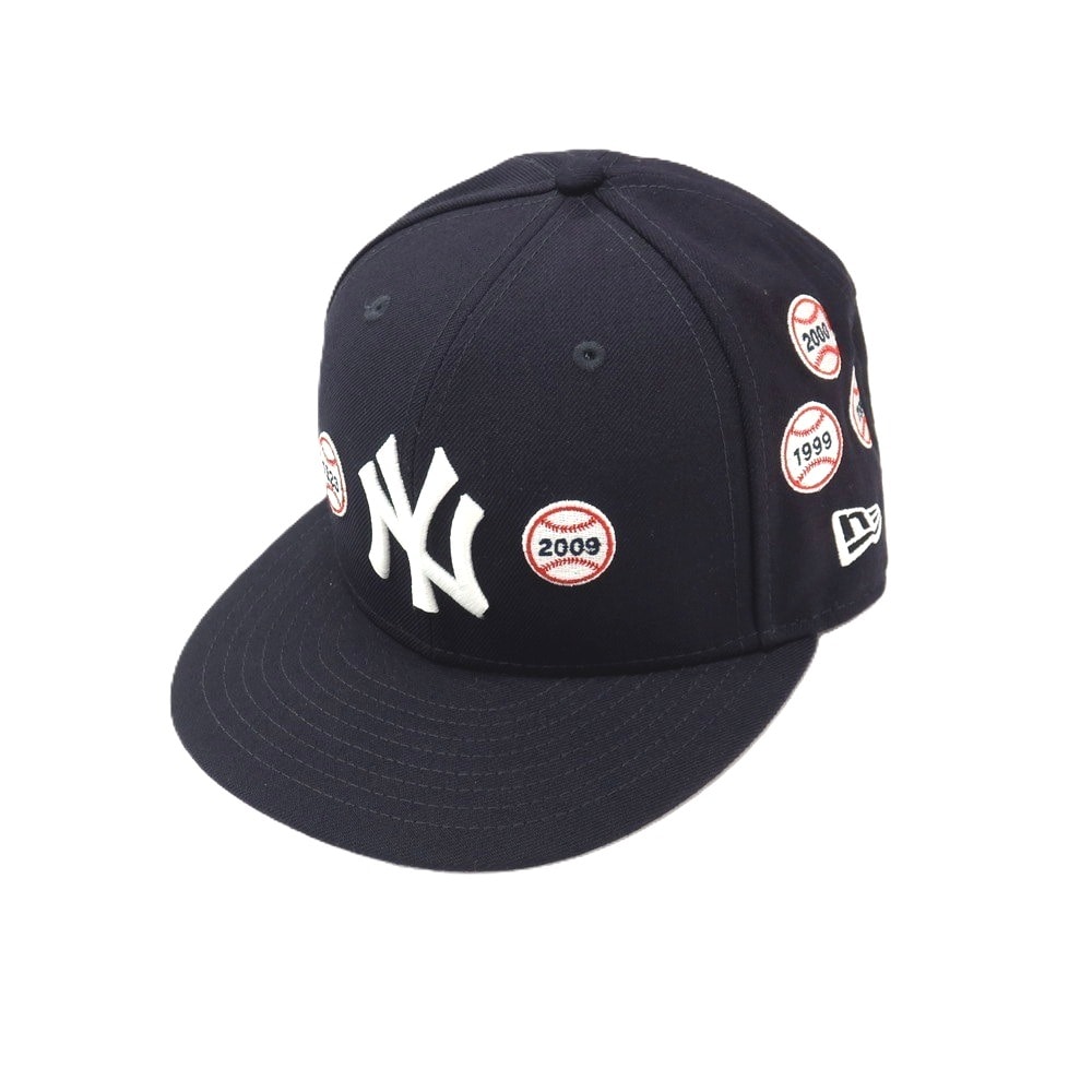 【中古】ニューエラ NEW ERA × Spike Lee 59FIFTY ベースボールキャップ 帽子 ダークネイビー【サイズ7 1/2(59.6cm)】【メンズ】