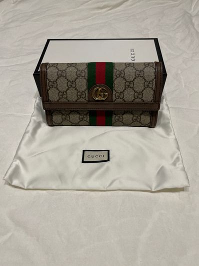 GUCCI Ophidia GG Continental Wallet