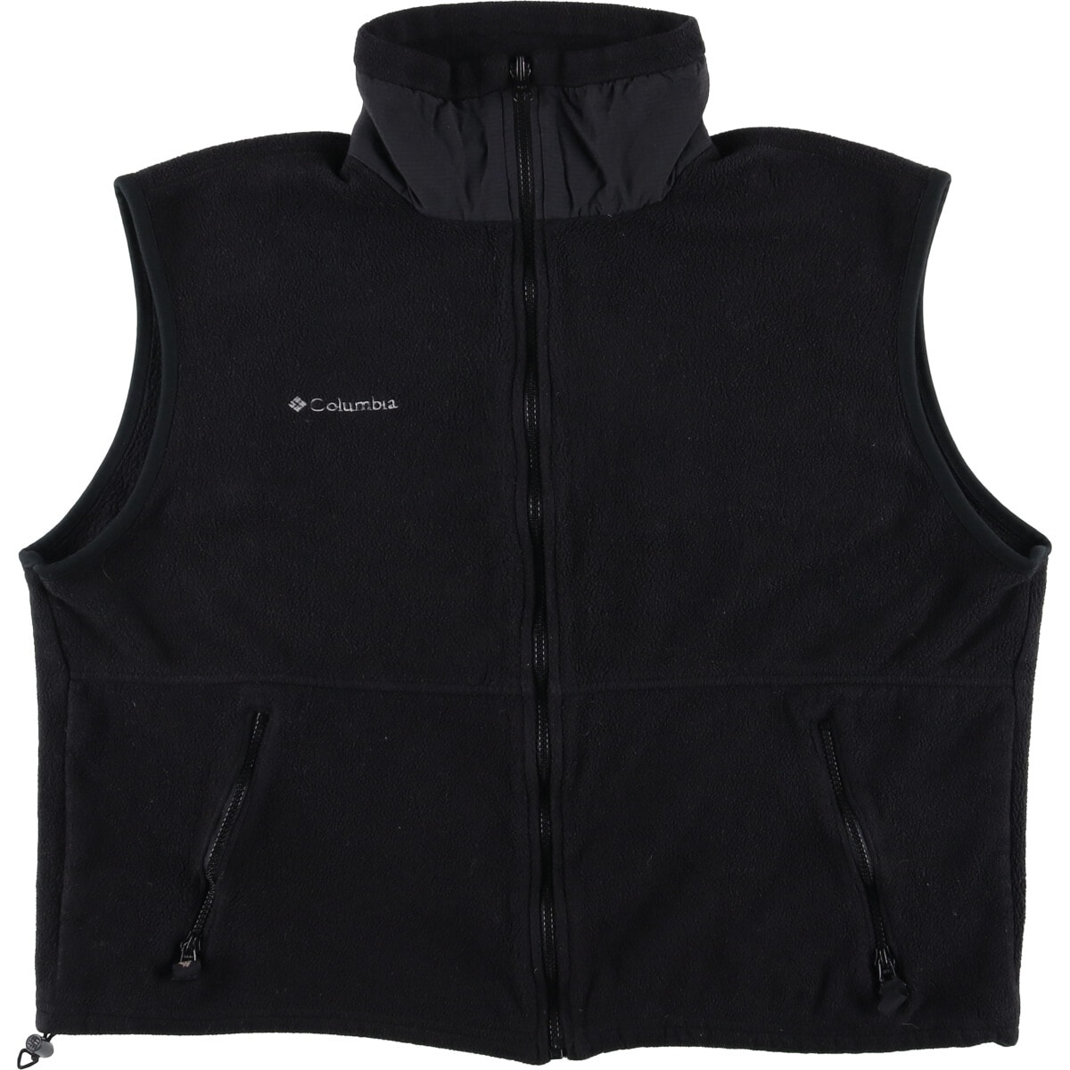 古着 00年代 コロンビア Columbia 白タグ フリースベスト USA製 メンズL相当/eaa525870