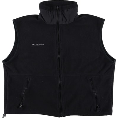 古着 00年代 コロンビア Columbia 白タグ フリースベスト USA製 メンズL相当/eaa525870