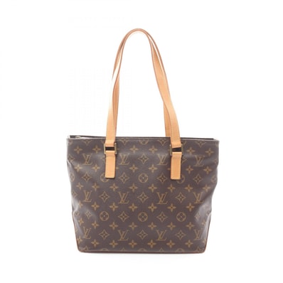 ルイ・ヴィトン LOUIS VUITTON カバピアノ ショルダーバッグ バッグ PVCコーティングキャンバス レザー モノグラム レディース ブラウン系 M51148 【中古】