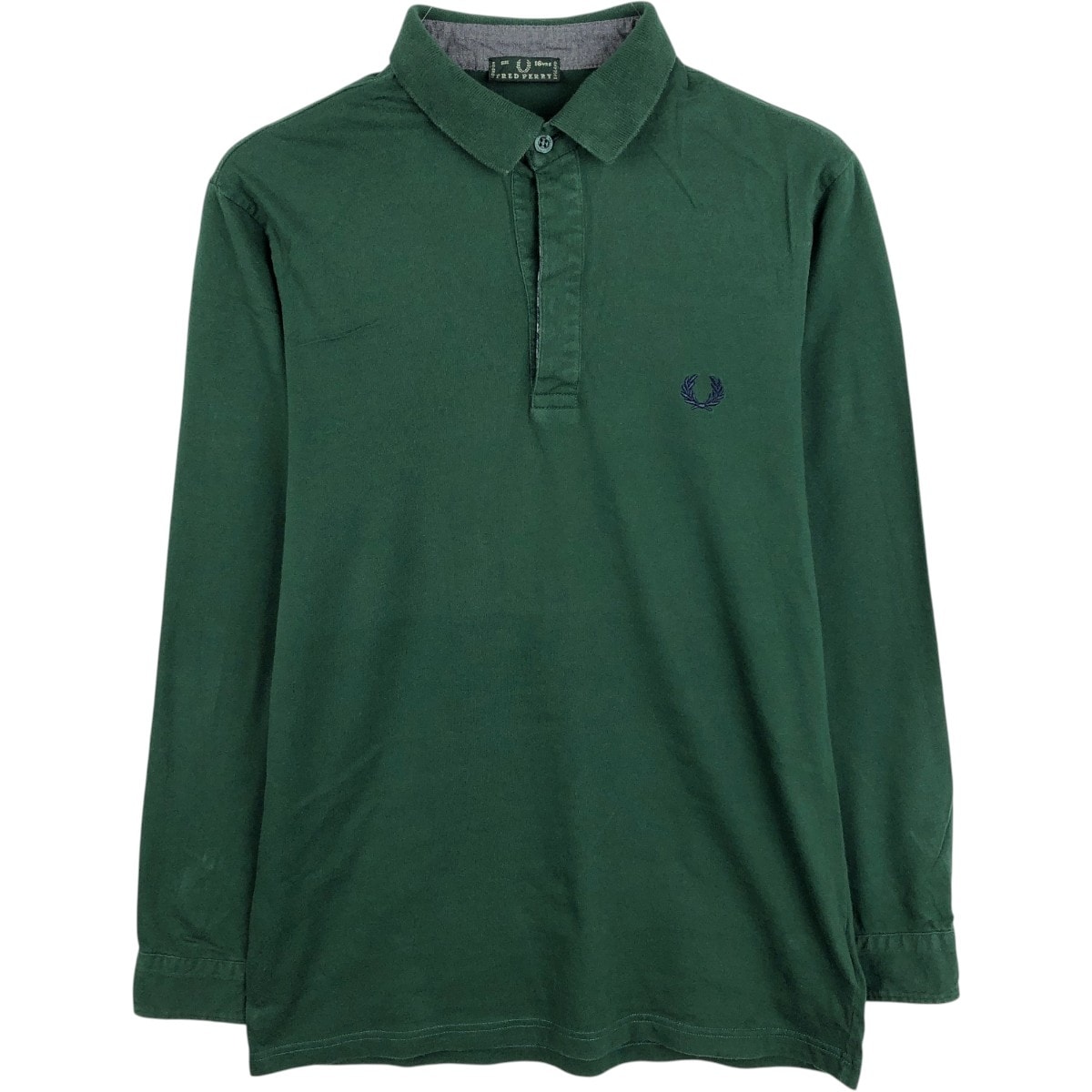 古着 フレッドペリー FRED PERRY 長袖 ポロシャツ イタリア製 レディースS相当/eaa681269