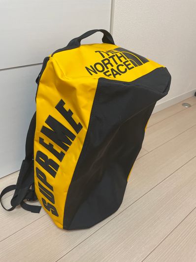 Supreme x The North Face Arc Logo Base Camp Duffle Bag "Yellow"