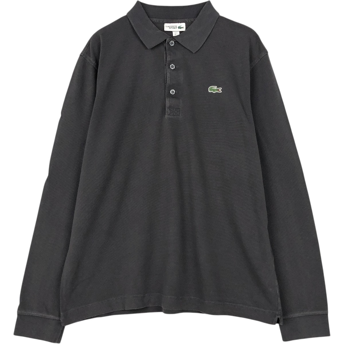 古着 ラコステ LACOSTE SPORT 長袖 ポロシャツ FR 5 US L メンズL相当/eaa667147