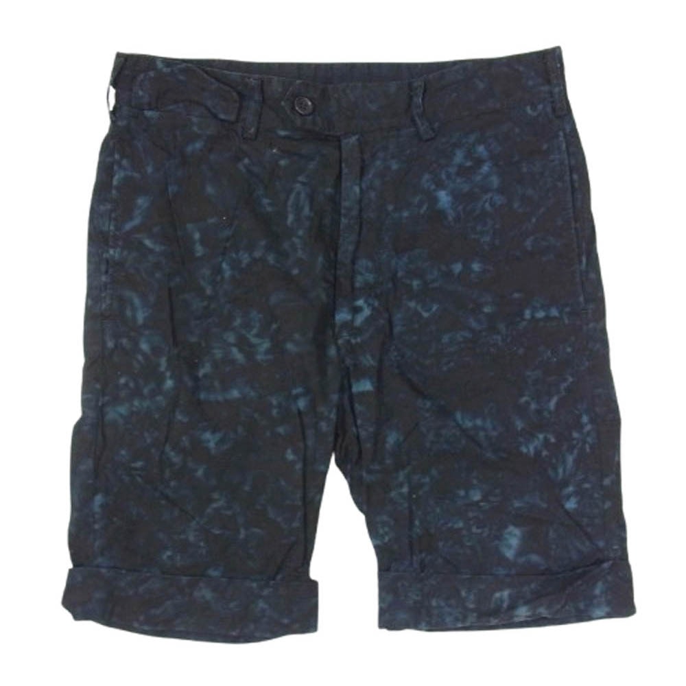 Engineered Garments エンジニアードガーメンツ ショートパンツ タイダイ柄 ハーフパンツ ショーツ ネイビー系 30【中古】