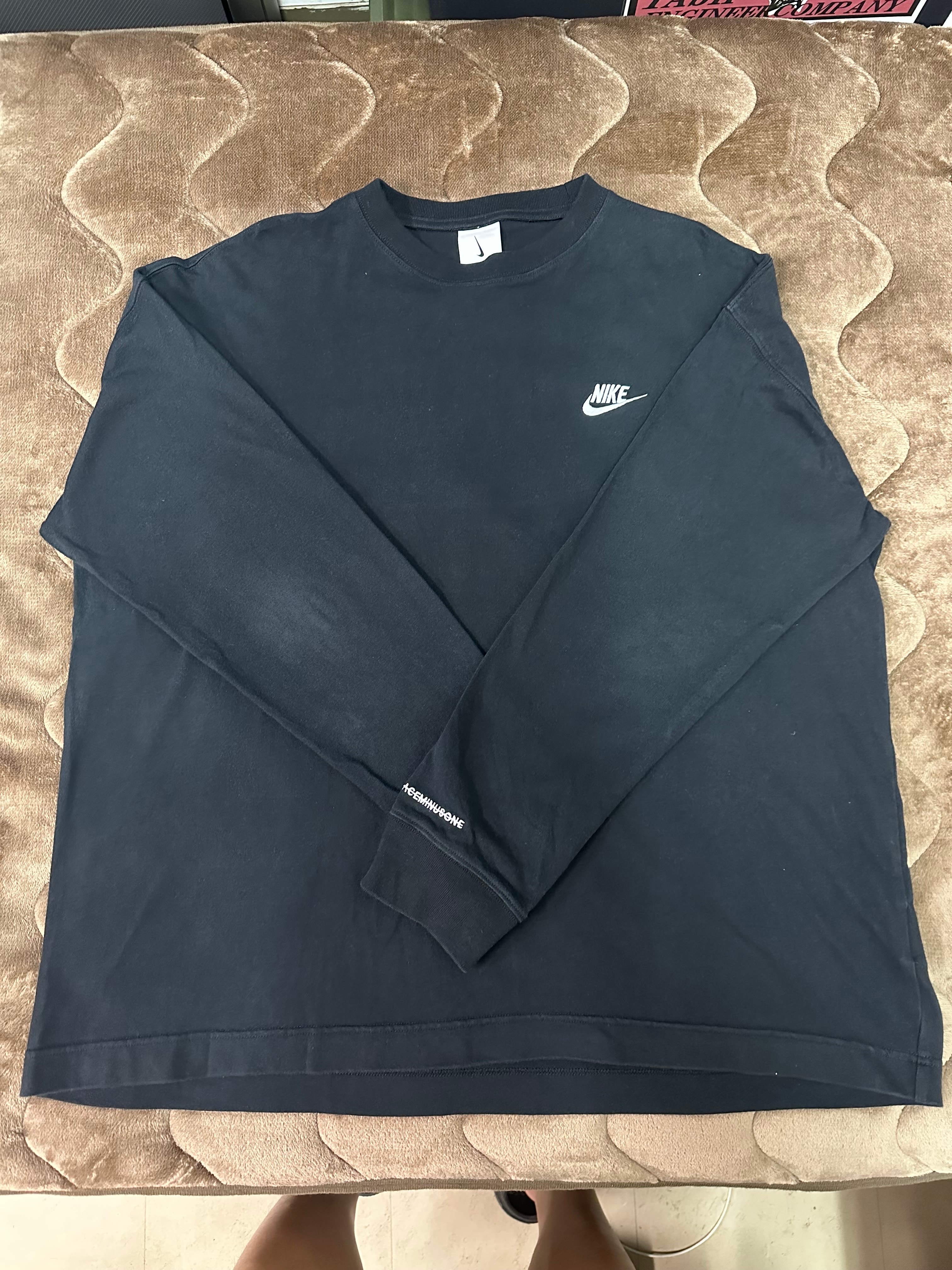 ピースマイナスワン ピーエムオー x ナイキ LS Tシャツ "ブラック" DR0097-010/DR0098-010 / ジードラゴン