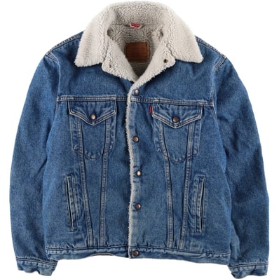 古着 90年代 リーバイス Levi's 70608-0214 デニムボアジャケット メンズM相当 ヴィンテージ/eaa619670
