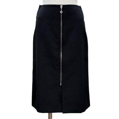 極美品 エルメス タイトスカート ブラック レディース 34