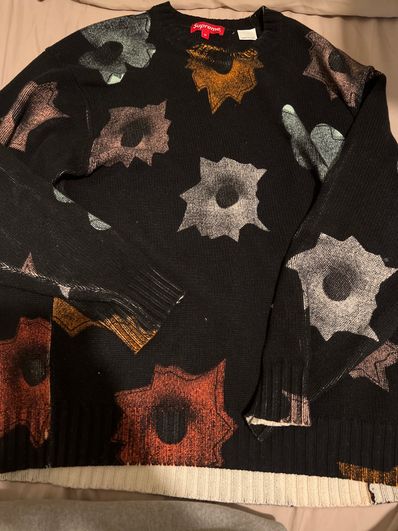 Supreme Nate Lowman Sweater "Black"