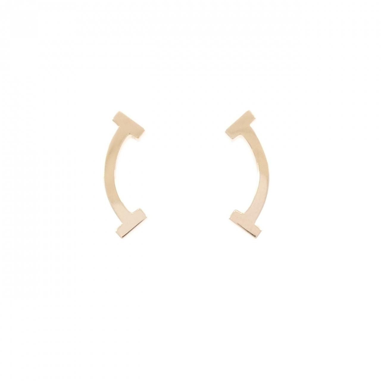 ティファニー Tスマイル ピアス