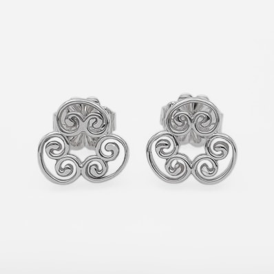 TIFFANY&Co. ティファニー パロマ ヴェネチア ゴルドーニ トリプロ ピアス SV925 シルバー 新品仕上済 レディース 【中古】