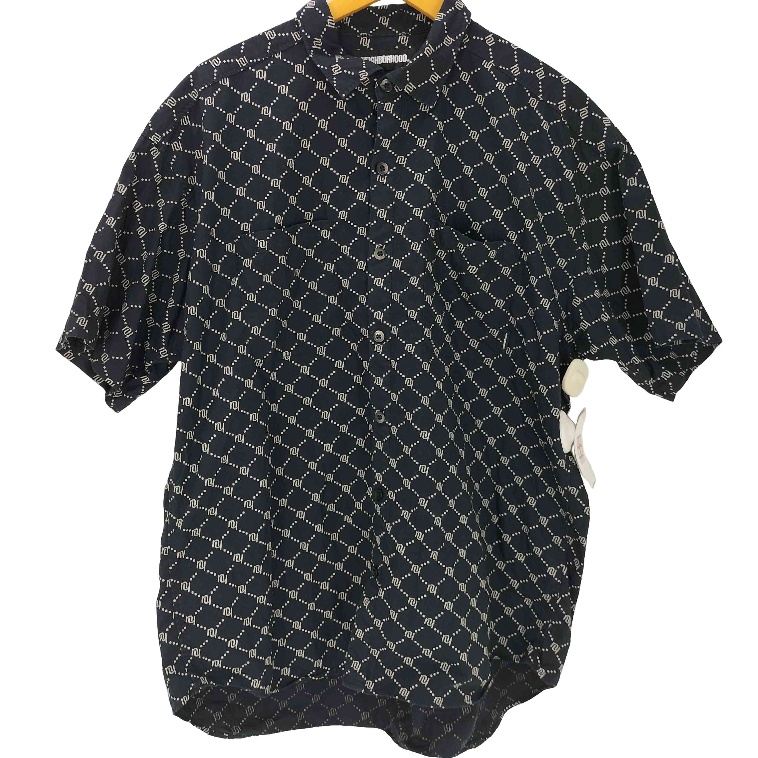 22SS MONOGRAM C-SHIRT SS モノグラム 半袖 ボックス シャツ【1143699779211】