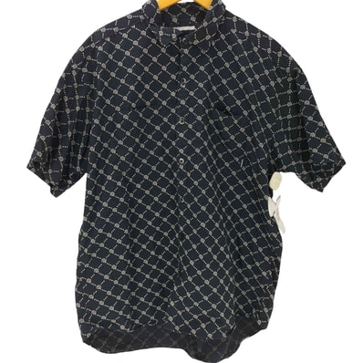 22SS MONOGRAM C-SHIRT SS モノグラム 半袖 ボックス シャツ【1143699779211】