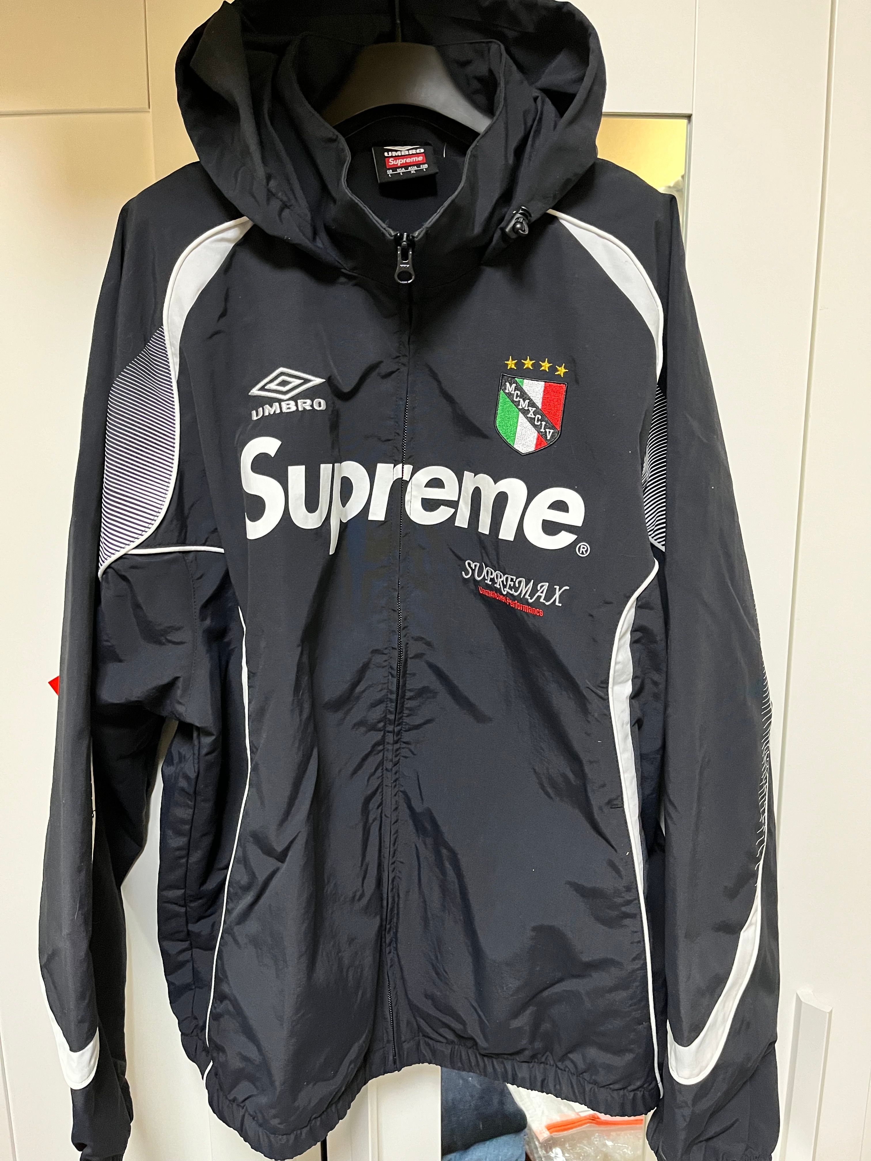Supreme / Umbro Track Jacket "Black"
