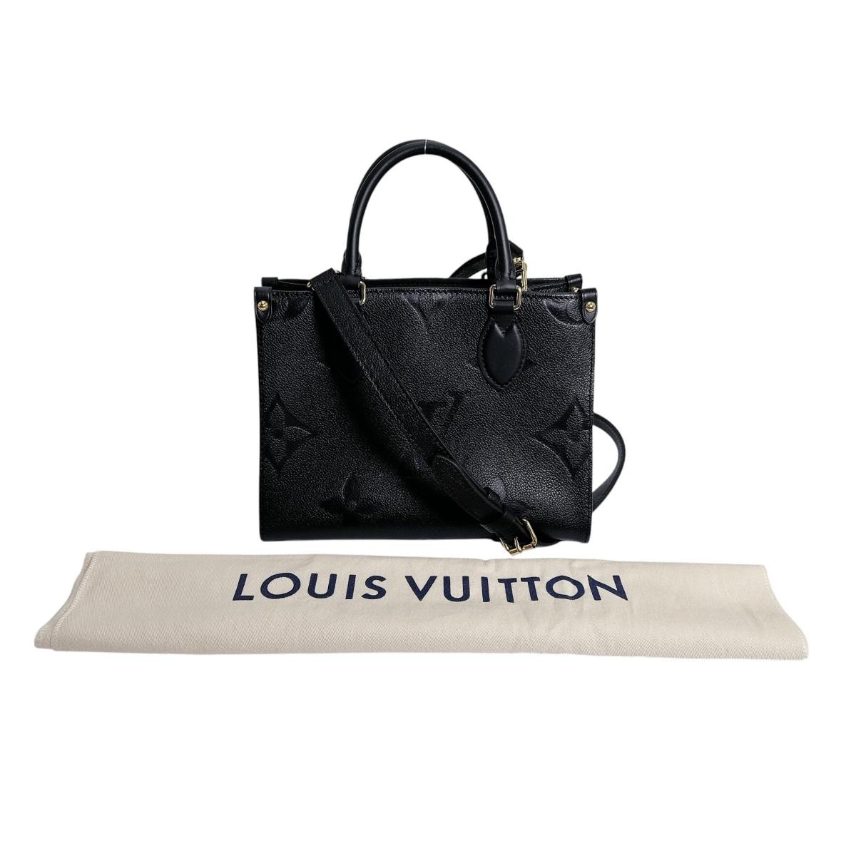 ルイヴィトン LOUIS VUITTON オンザゴーPM M45653 モノグラムアンプラント トートバッグ
