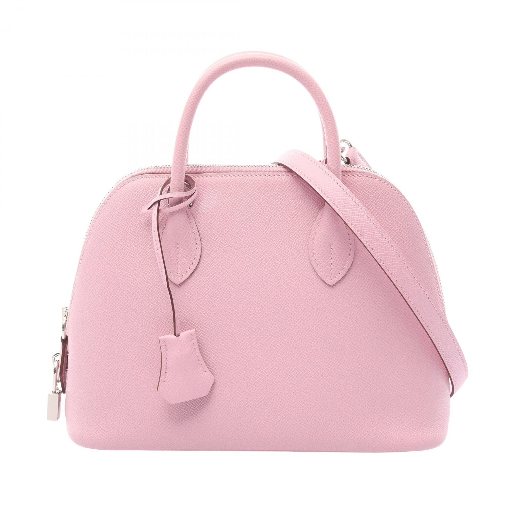 エルメス HERMES ボリード1923 25 ハンドバッグ バッグ レザー ヴォーエプソン ヴォーエプソン ピンク U刻印(2022年製造) レディース ピンク系 【中古】