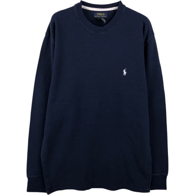 古着 ラルフローレン Ralph Lauren POLO RALPH LAUREN サーマルロンT ワッフル メンズL相当/eaa637523