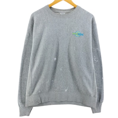 古着 チャンピオン Champion REVERSE WEAVE リバースウィーブ ペイント スウェットシャツ トレーナー メンズL相当/eaa527559