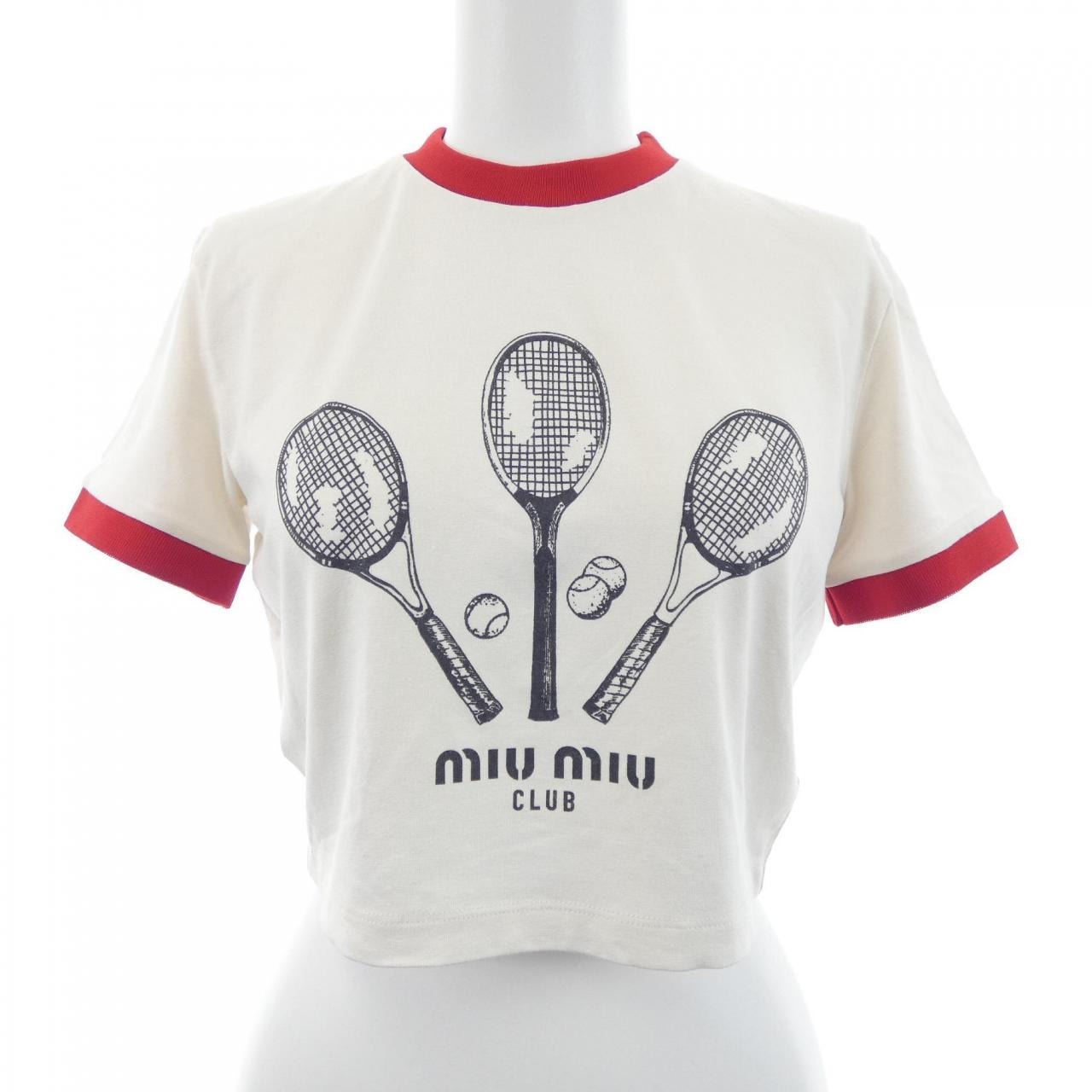 ミュウミュウ MIU MIU MJN427 115I Tシャツ