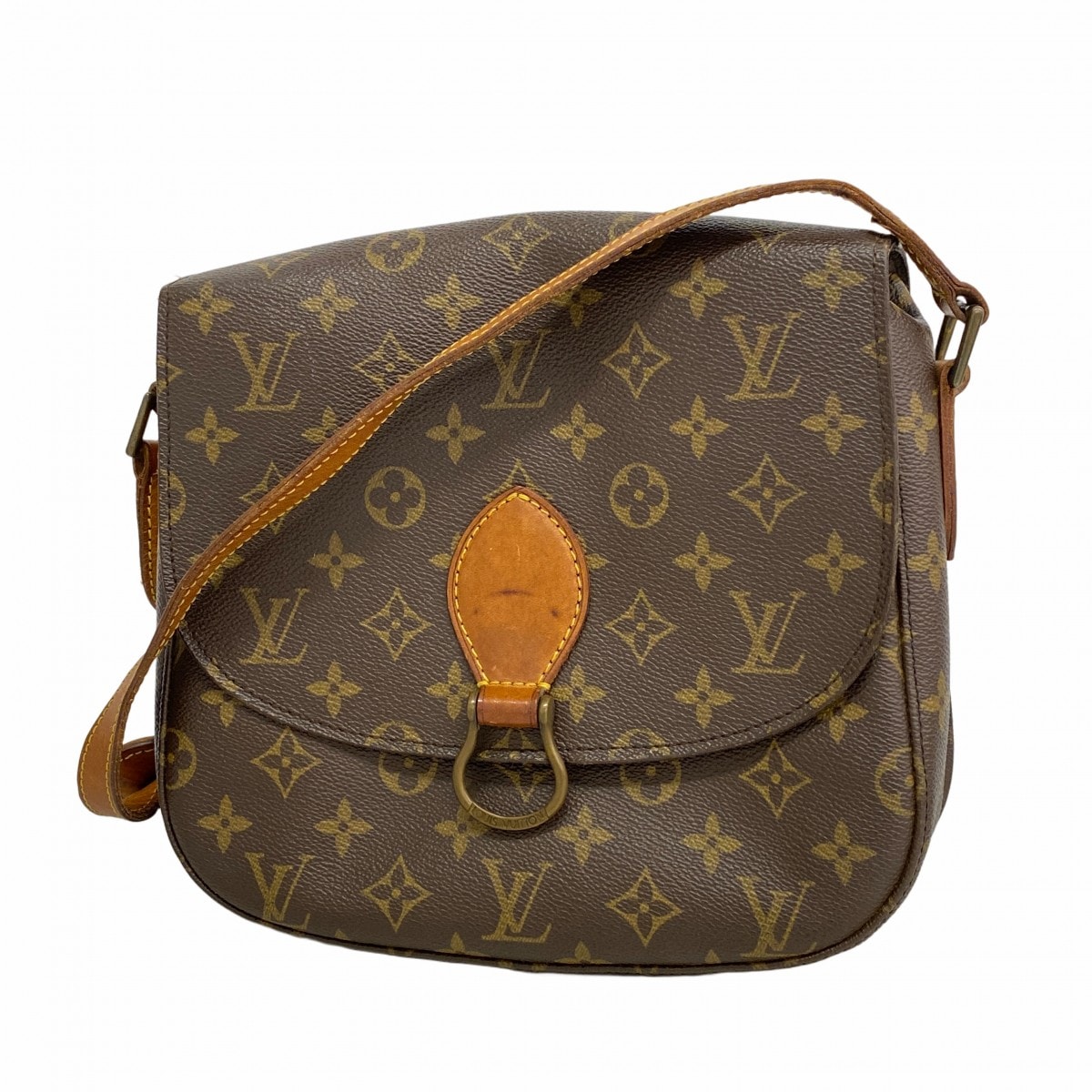 ★最終価格【6ce5939】ルイヴィトン ショルダーバッグ モノグラム サンクルーGM M51242 ブラウン【中古】レディース
