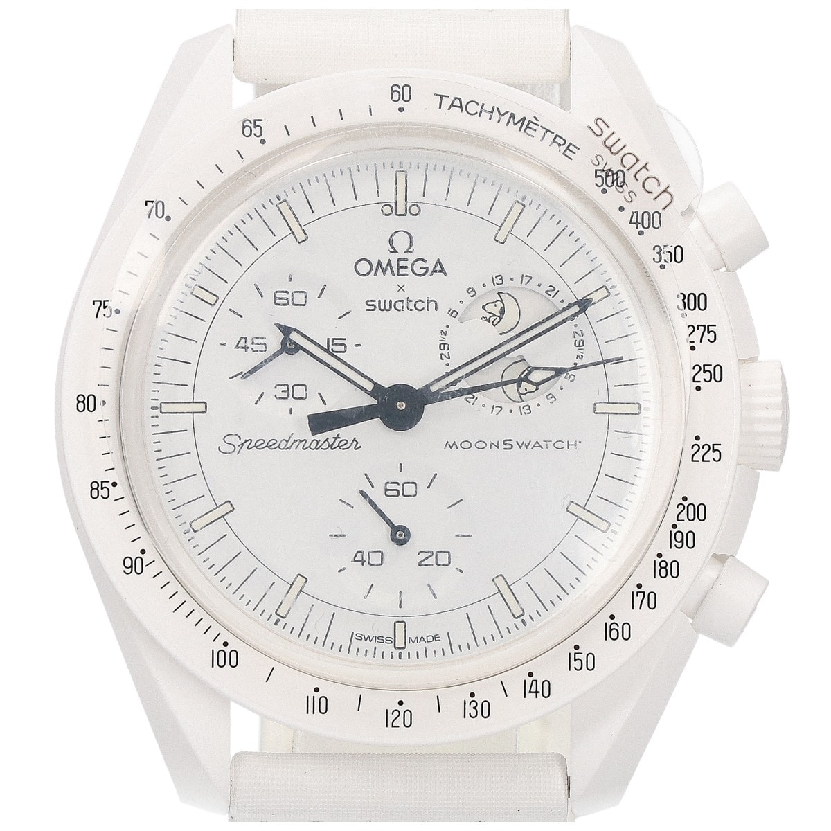 スウォッチ x OMEGA オメガ SO33W700 Moonswatch MISSION TO THE MOONPHASE Snoopy スヌーピー ムーンフェイズ
