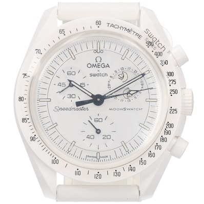 スウォッチ x OMEGA オメガ SO33W700 Moonswatch MISSION TO THE MOONPHASE Snoopy スヌーピー ムーンフェイズ