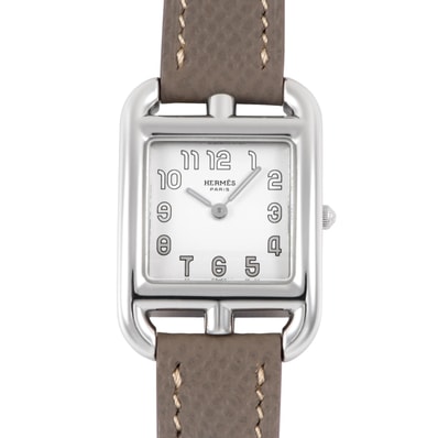 HERMES エルメス ケープコッド CC1.210 ステンレススチール【中古】