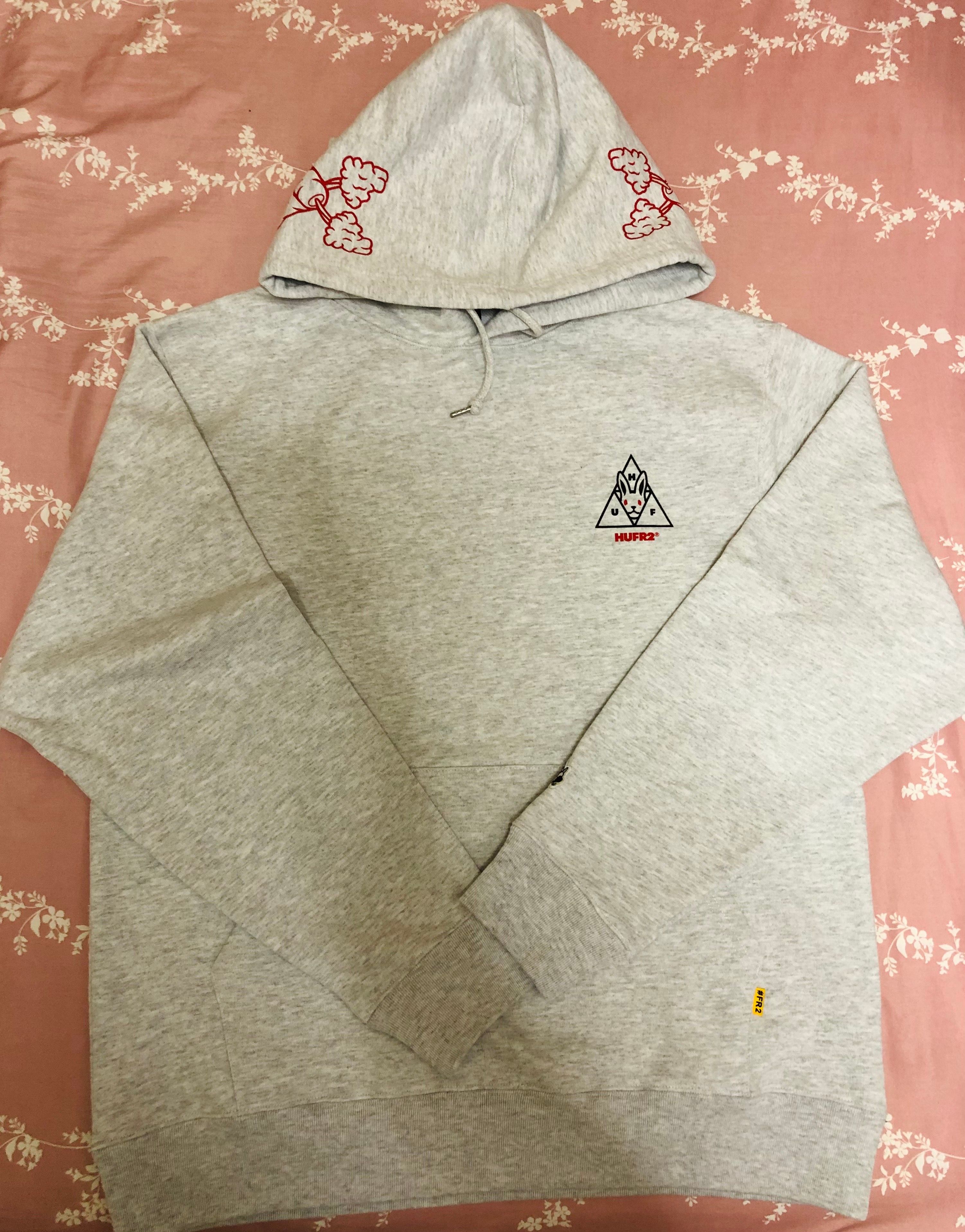 FR2 x HUF Hoodie "Grey"