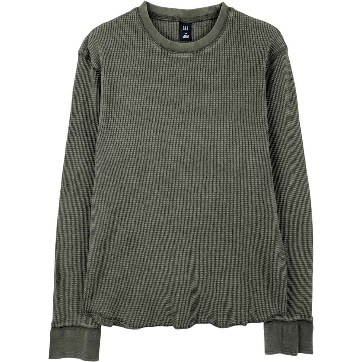 古着 00年代 ギャップ GAP サーマルロンT ワッフル メンズM相当/eaa654907