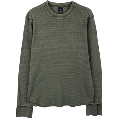 古着 00年代 ギャップ GAP サーマルロンT ワッフル メンズM相当/eaa654907