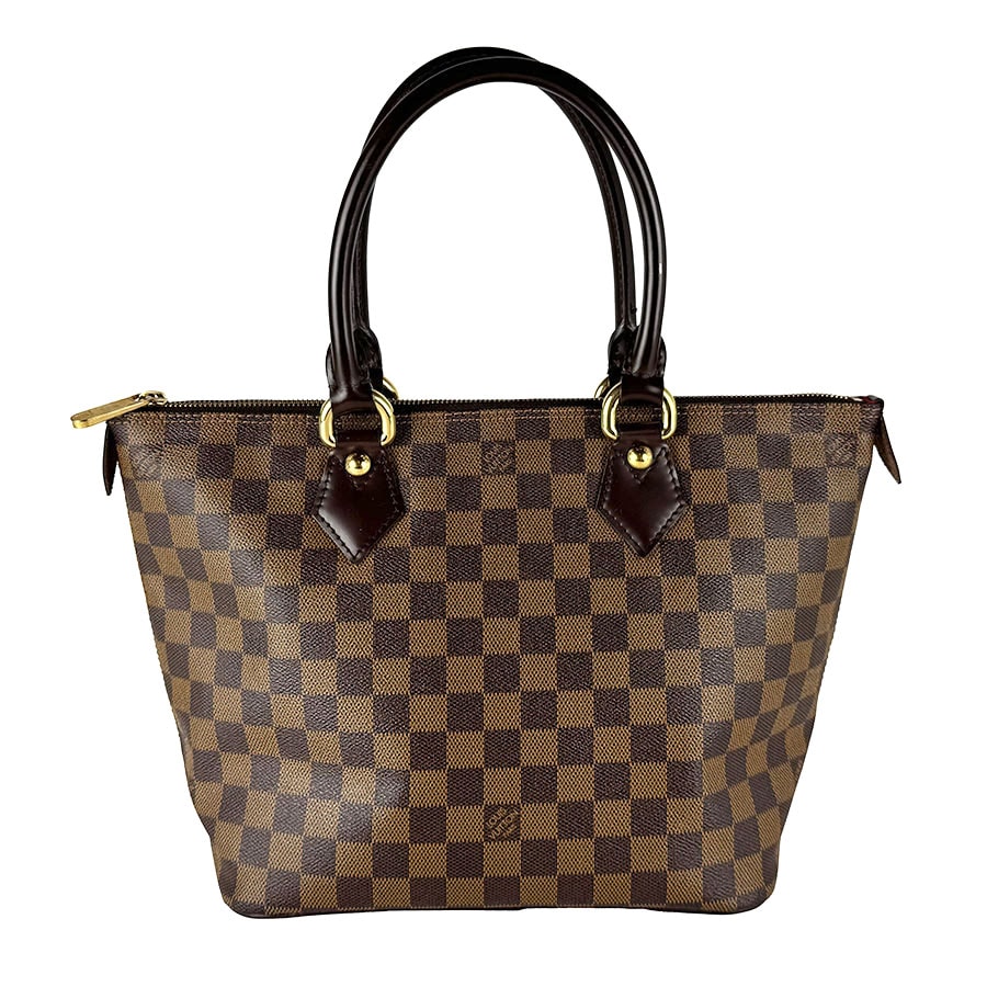 ルイ ヴィトン LOUIS VUITTON ハンドバッグ ダミエ サレヤPM ダミエキャンバス エベヌ レディース N51183【中古】 z10746