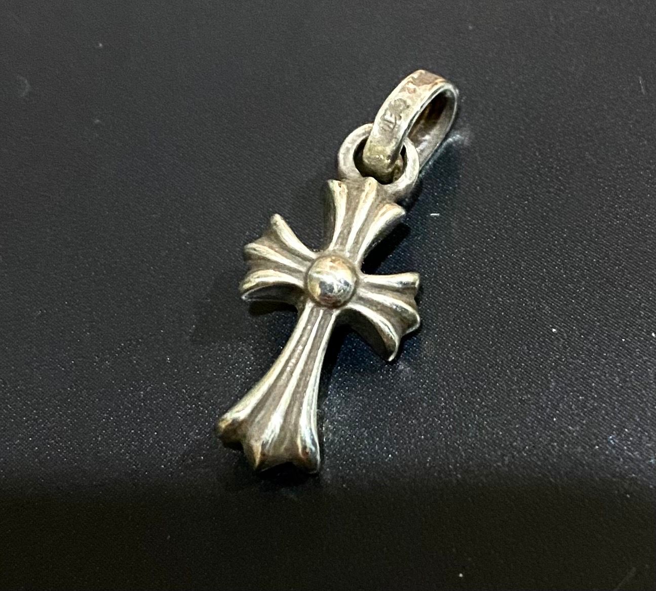 Chrome Hearts CH Cross Baby Fat Charm "Silver"