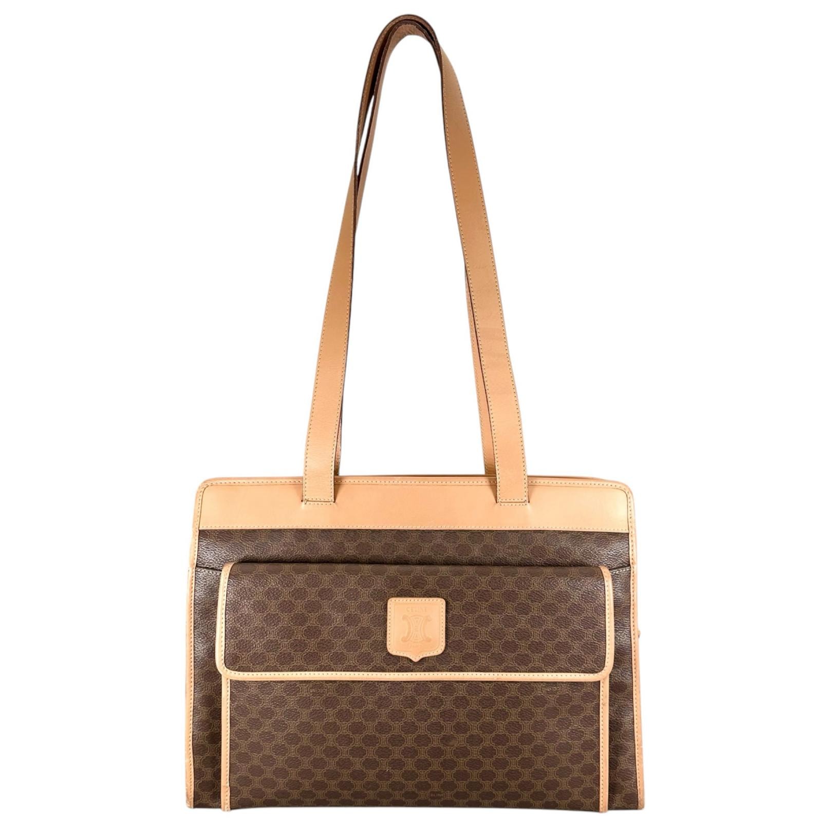 セリーヌ マカダム M 16 1 トートバッグ レディース