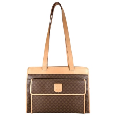 セリーヌ マカダム M 16 1 トートバッグ レディース