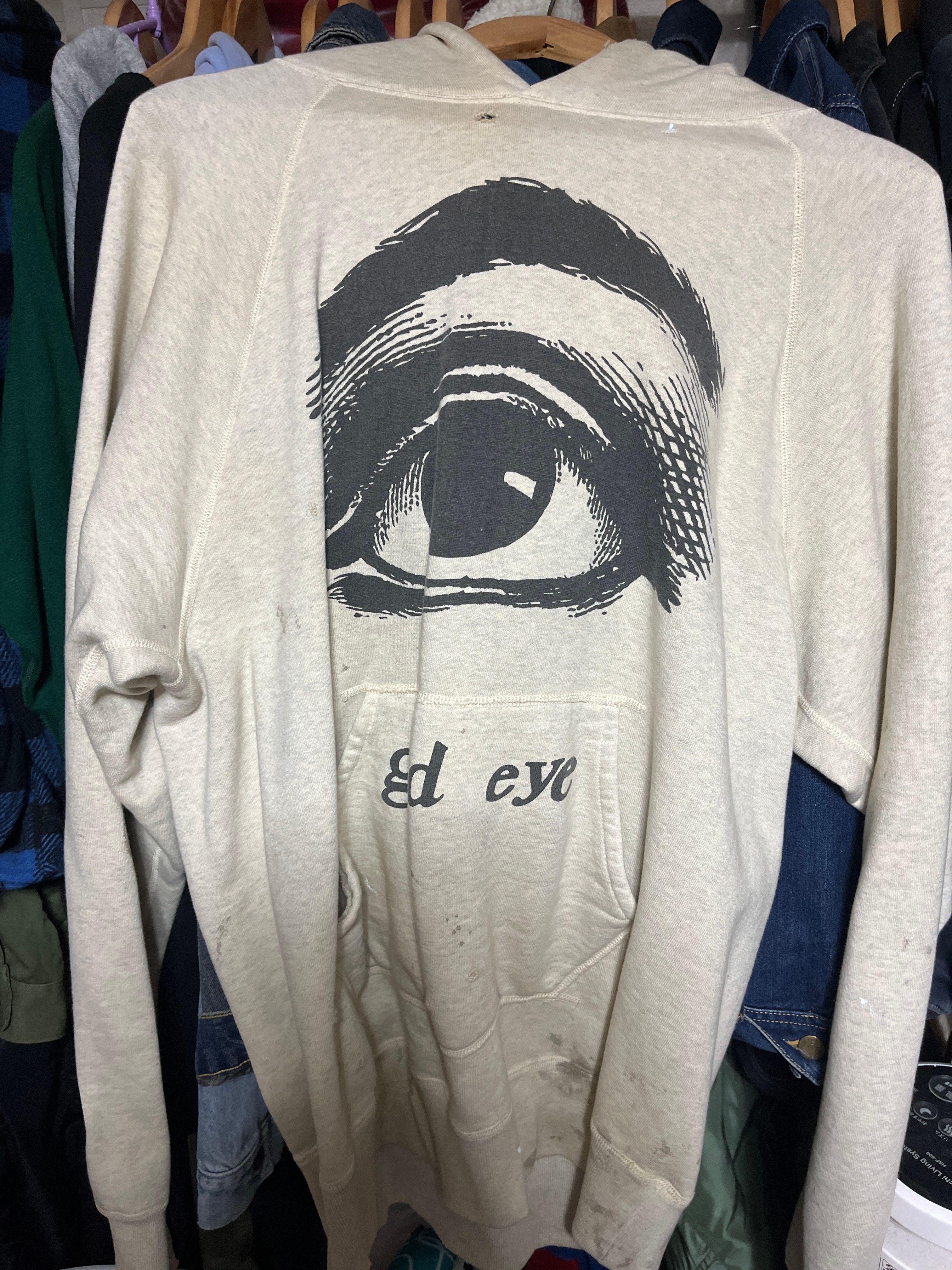 SAINT Mxxxxxx HOODIE GOD EYE "Grey"