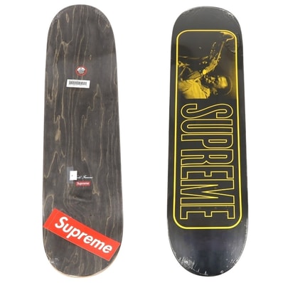 【中古】シュプリーム Supreme 2021年春夏 Miles Davis Skateboard スケートボード デッキ スケボー ブラック【サイズ8.5×32.25】【メンズ】