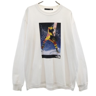 THE NORTH FACE ノースフェイス 長袖 Tシャツ L ホワイト NT81965