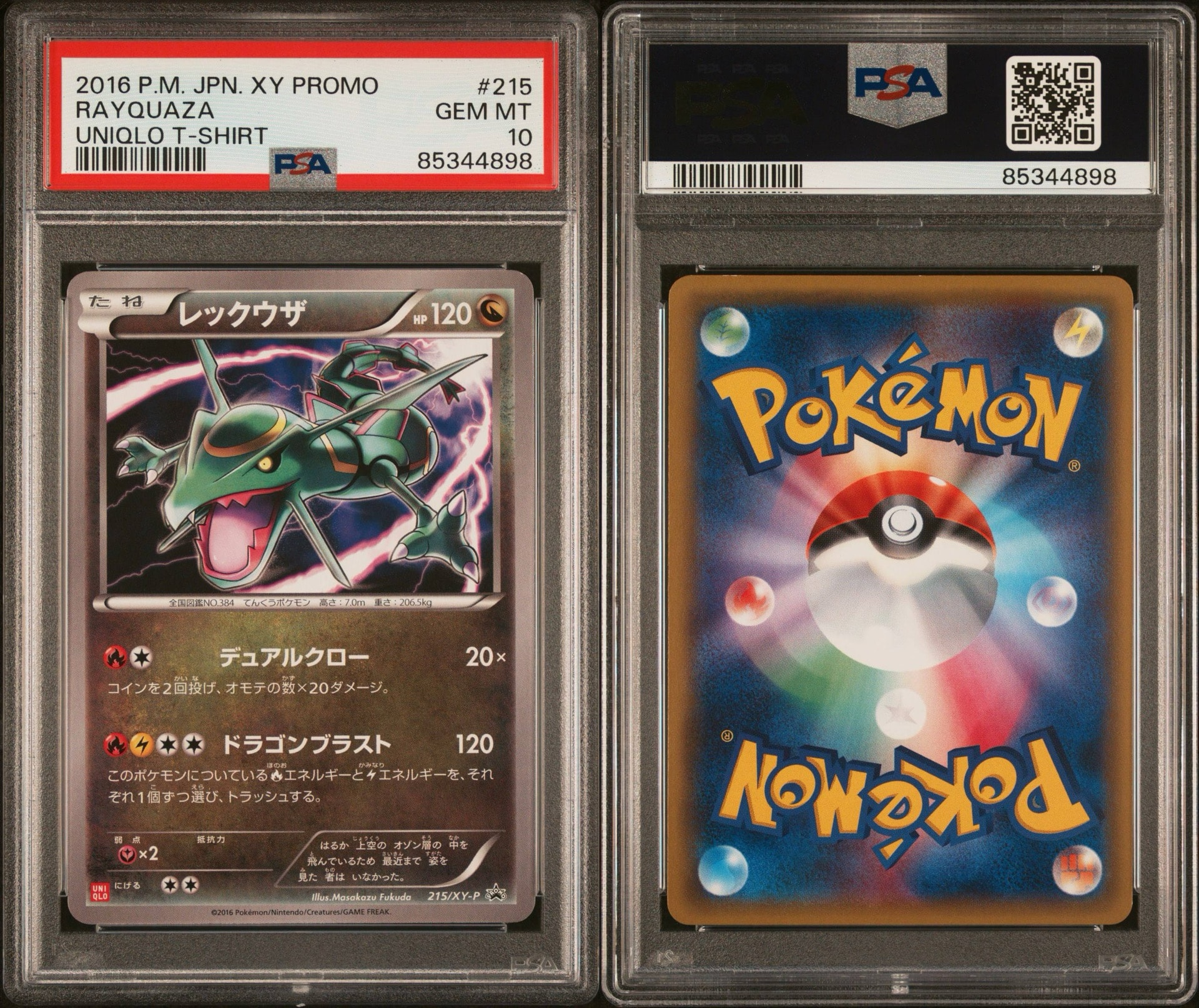 レックウザ: プロモ[XY-P 215/XY-P](プロモーションカード「XY-P」)
